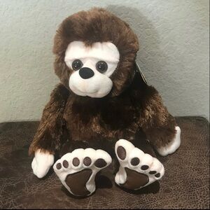 Plush Bigfoot Sasquatch 15” Soft